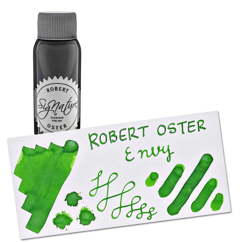 Robert Oster Shake N Shimmy Bottled Ink in Envy Green - 50 mL