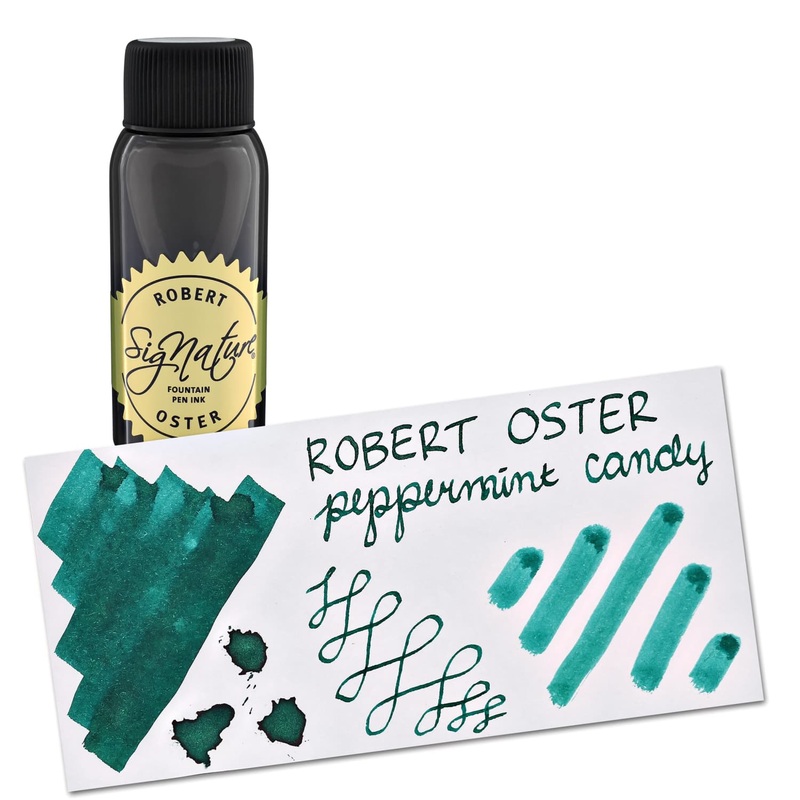 Robert Oster Shake N Shimmy Bottled Ink in Peppermint Candy - 50 mL
