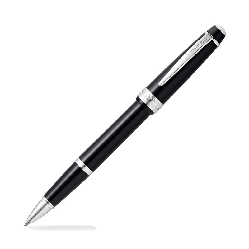 Cross Bailey Light Rollerball Pen in Glossy Black Resin with Chrome trim