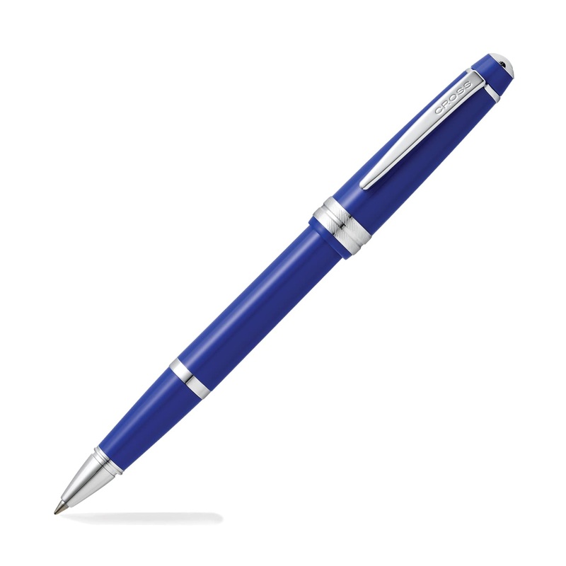 Cross Bailey Light Rollerball Pen in Polished Blue Resin