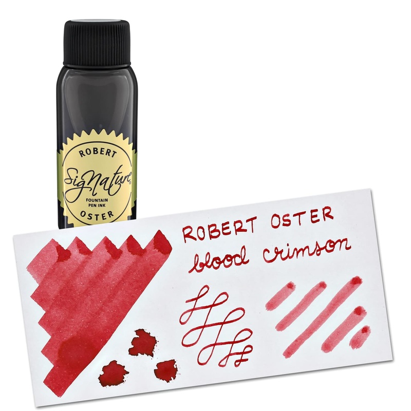 Robert Oster Bottled Ink in Rivers of Blood Crimson Red - 50mL
