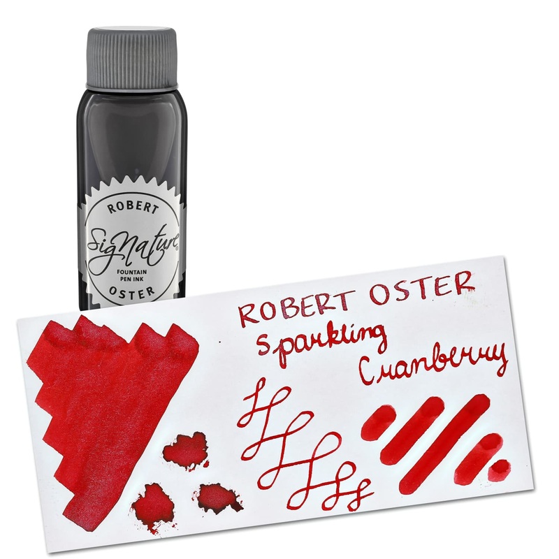 Robert Oster Shake N Shimmy Bottled Ink in Sparkling Cranberry - 50 mL