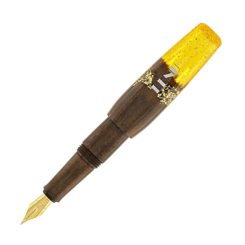 Benu Pixie Collection Fountain Pen in Honey Bronze