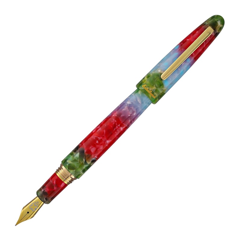Esterbrook Estie Oversize Fountain Pen in Maui with Gold Trim