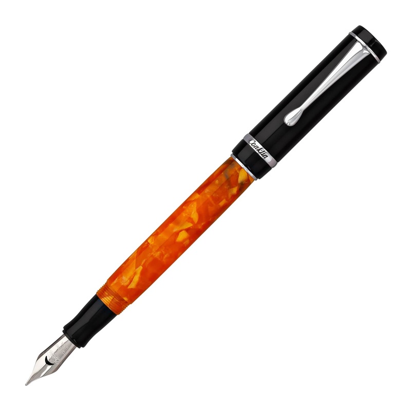 Conklin Duragraph Fountain Pen in Orange Nights