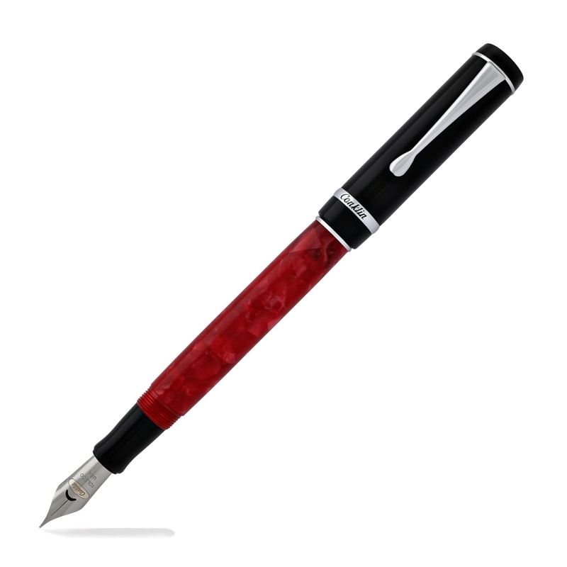 Conklin Duragraph Fountain Pen in Red Nights