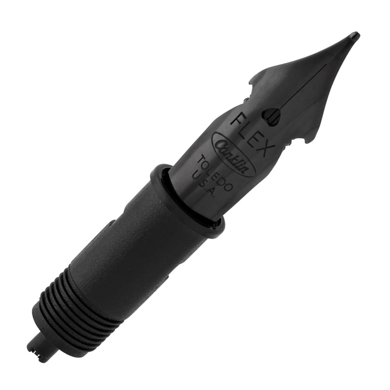 Conklin Fountain Pen Nib in Stainless Steel Black - Omniflex Nib