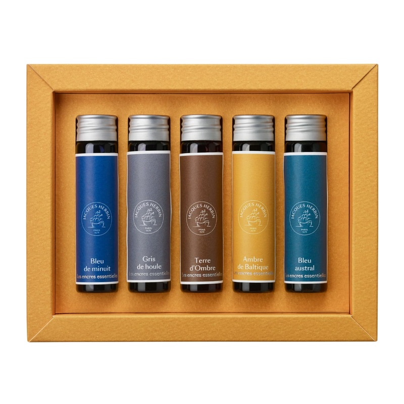 J. Herbin Luna Bottled Fountain Pen Ink - Set of 5 - 15mL