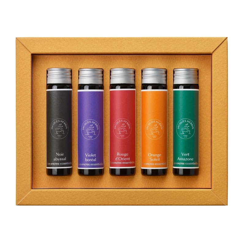 J. Herbin Solaris Bottled Fountain Pen Ink - Set of 5 - 15mL