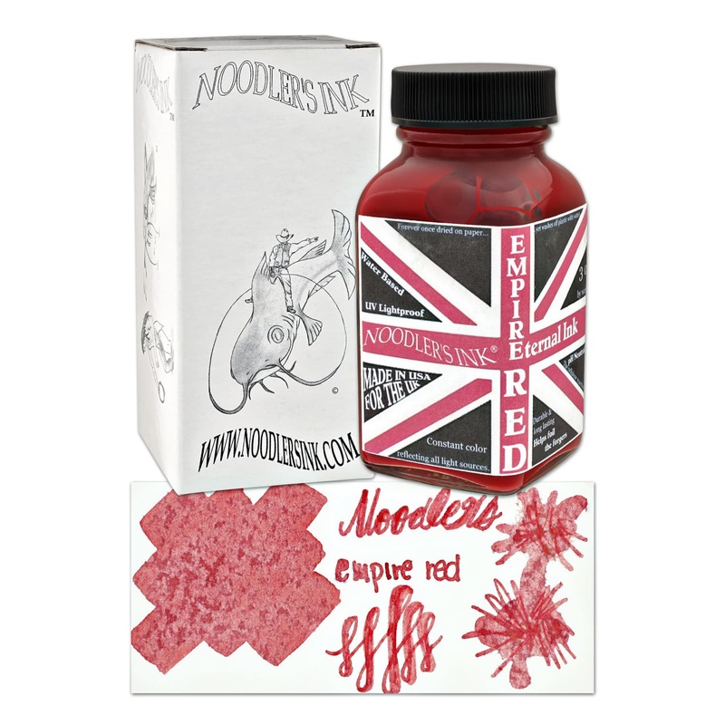Noodler's Empire Red Bottled Fountain Pen Ink - 3oz Bottle