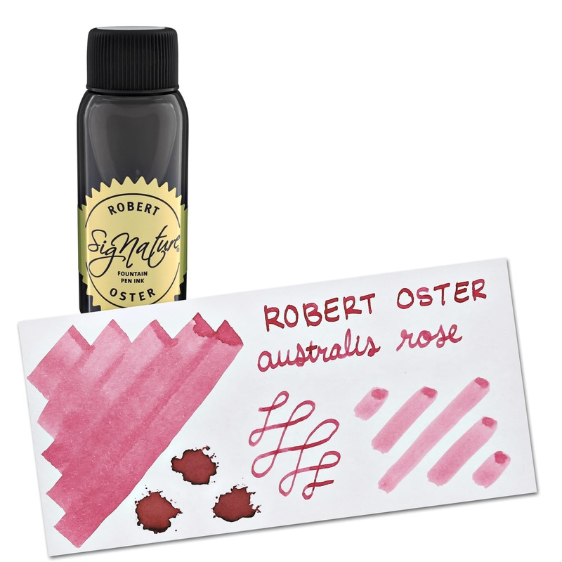 Robert Oster Signature L.E. Australis Bottled Ink in Rose - 50 mL