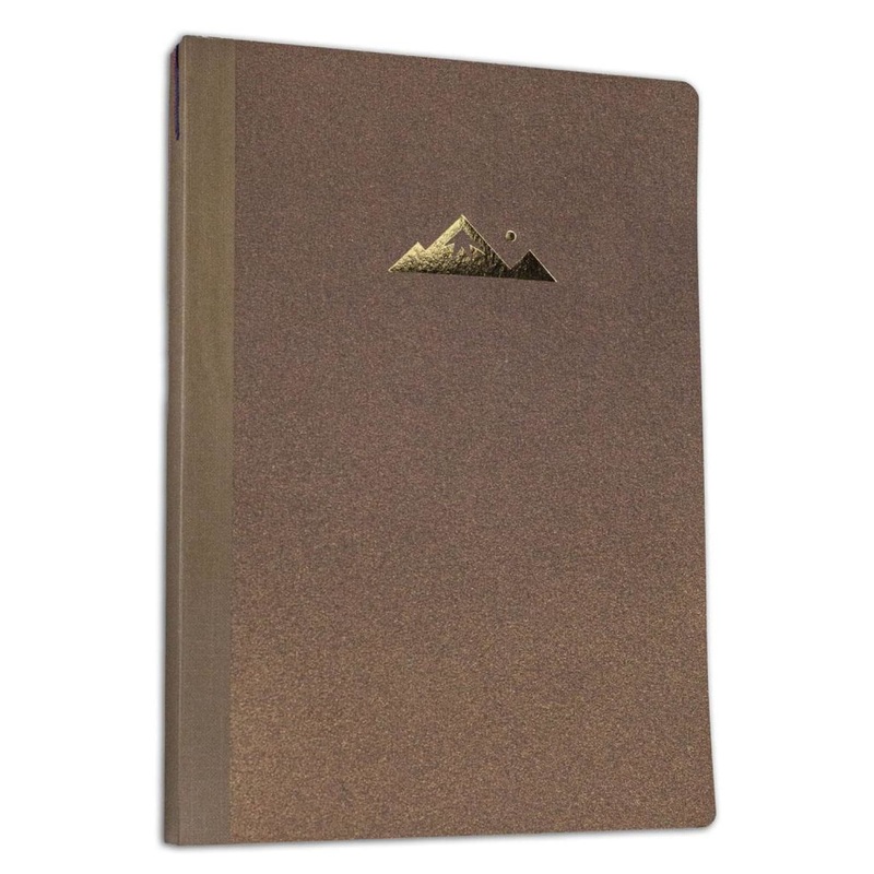 Itoya Profolio Oasis Summit Notebook in Golden Brown - B6