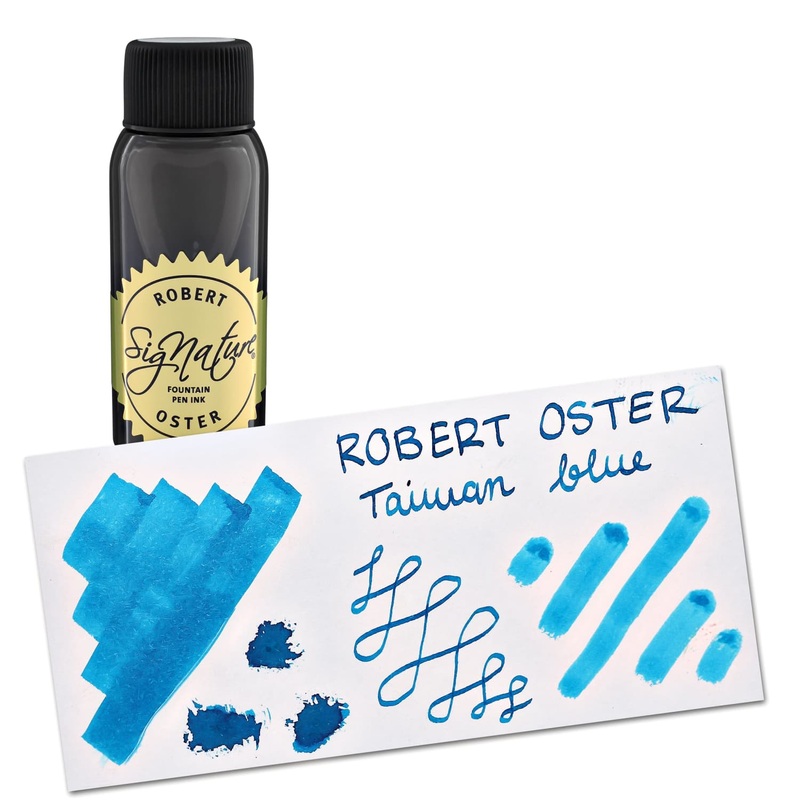 Robert Oster Signature Bottled Ink in Taiwan Blue - 50 mL