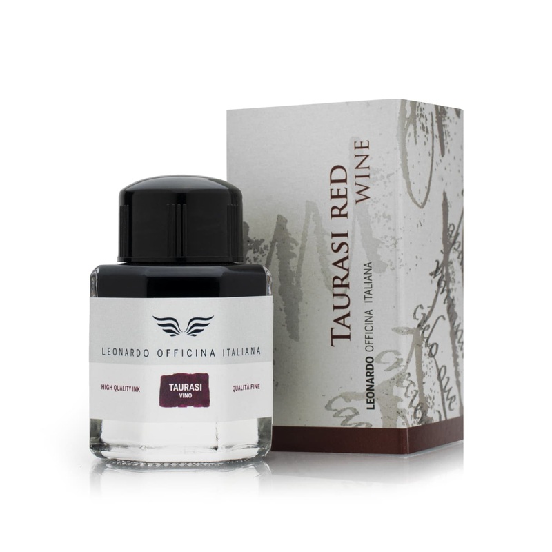 Leonardo Officina Bottled Ink in Taurasi Red Wine - 40 mL