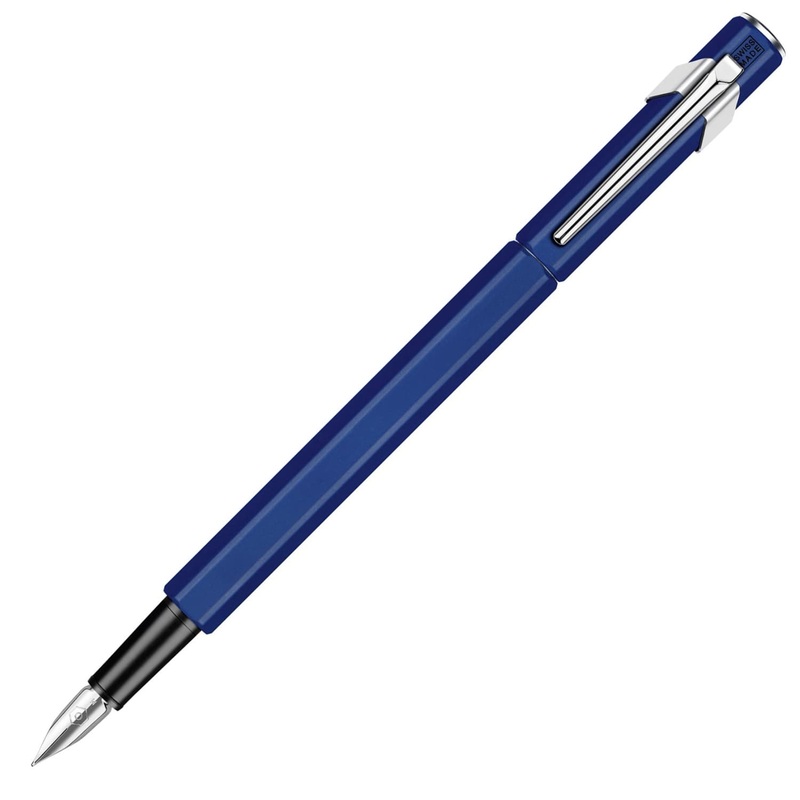 Caran d'Ache 849 Fountain Pen in Sapphire Blue