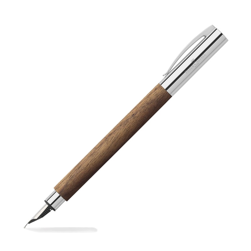 Faber-Castell Ambition Fountain Pen in Walnut
