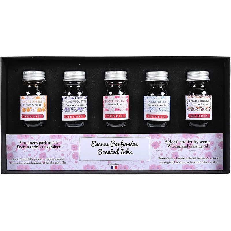 J. Herbin Scented Ink Gift Set - Set of 5 - 10 mL
