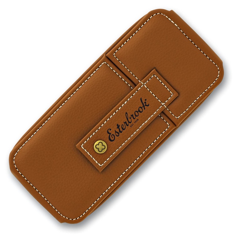 Esterbrook Triple Pen Nook Case in British Tan