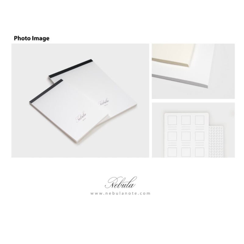 Nebula by Colorverse Basic Pad Notebook - Large, White Paper