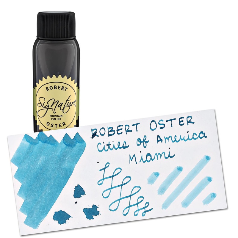 Robert Oster Cities of America Bottled Ink in Miami - 50 mL