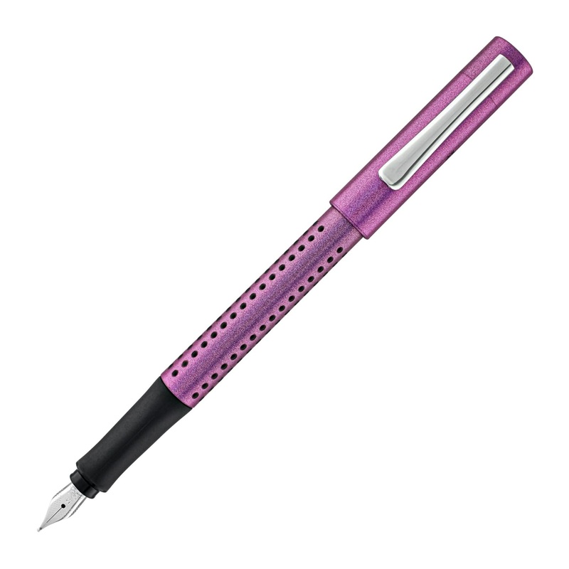 Faber-Castell Grip Fountain Pen in Violet Glam