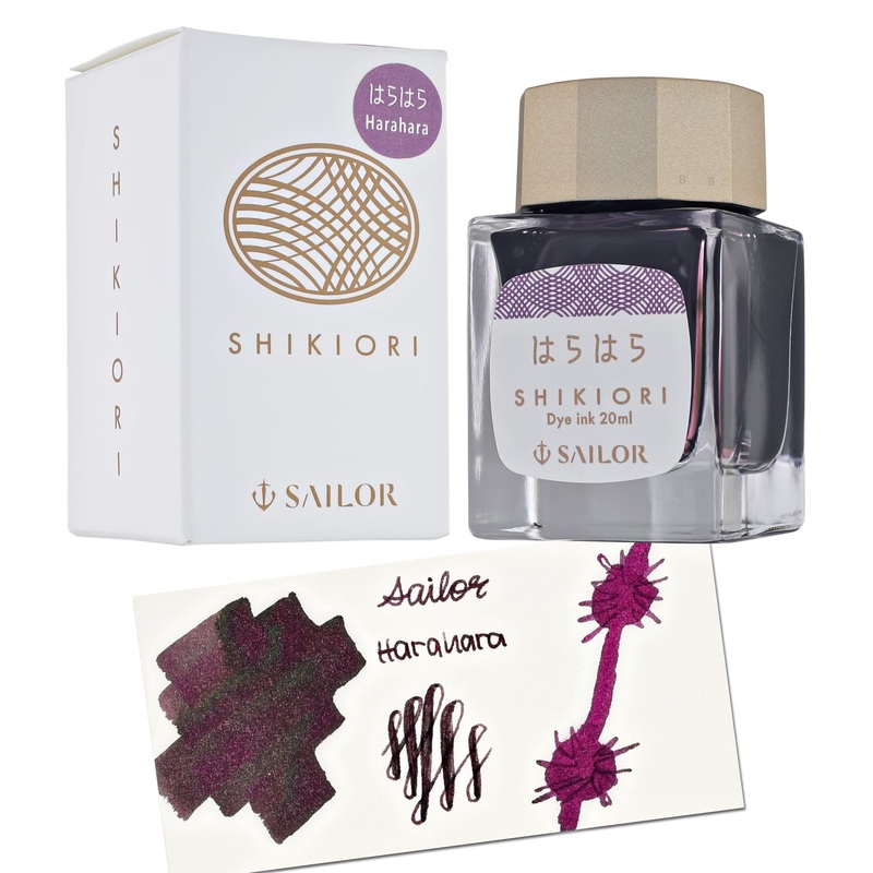Sailor Shikiori Sound of Rain Bottled Ink in Harahara (Drizzle) - 20 mL