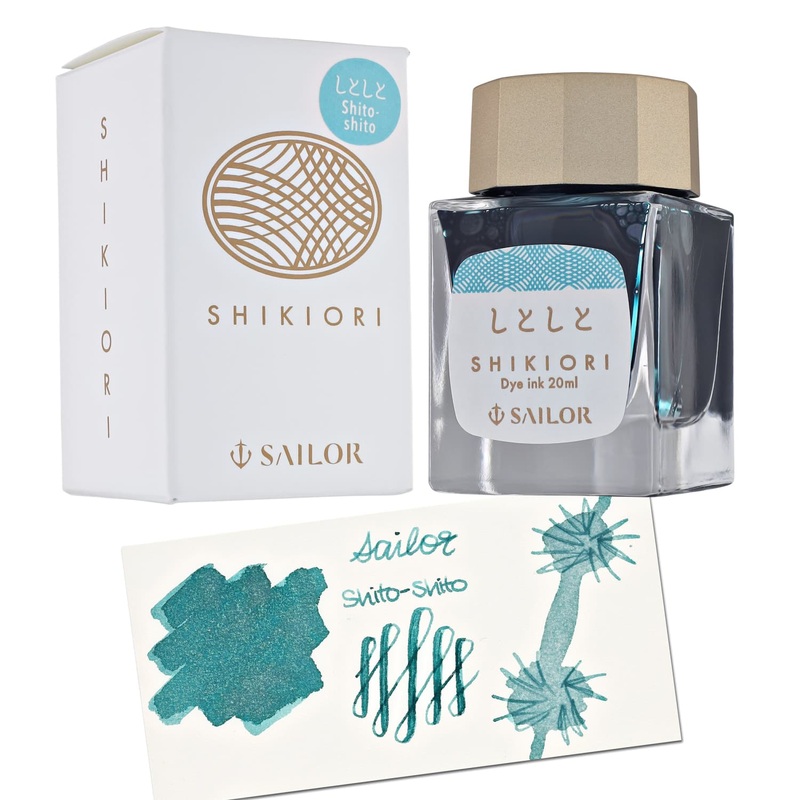 Sailor Shikiori Sound of Rain Bottled Ink in Shitoshito (Spring rain) - 20 mL