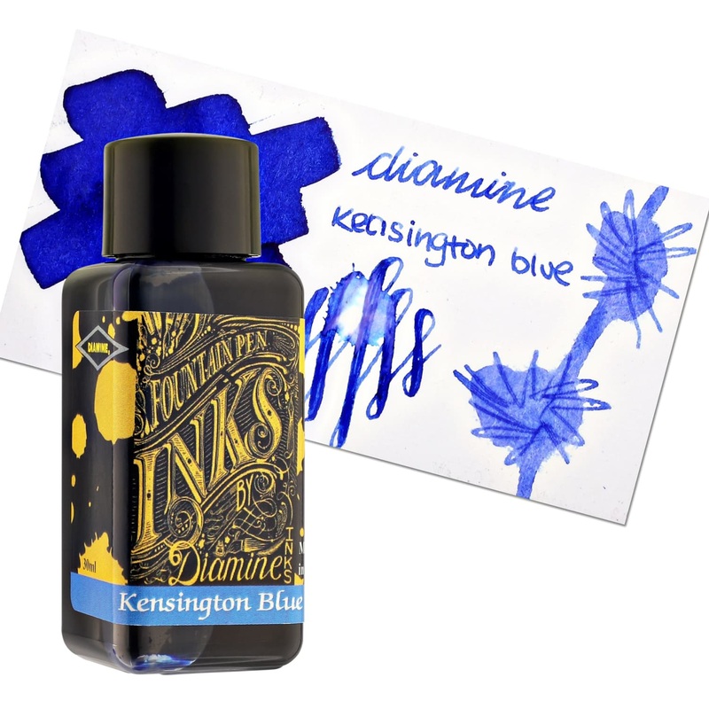 Diamine Bottled Ink in Kensington Blue