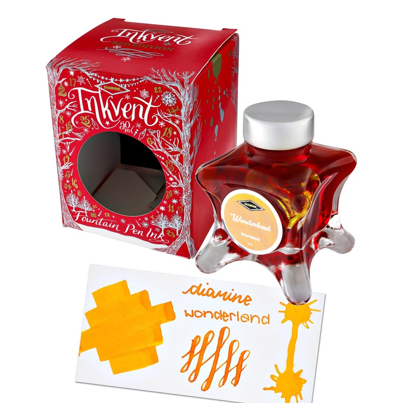 Diamine Inkvent Red Edition Standard Bottled Ink in Wonderland - 50 mL