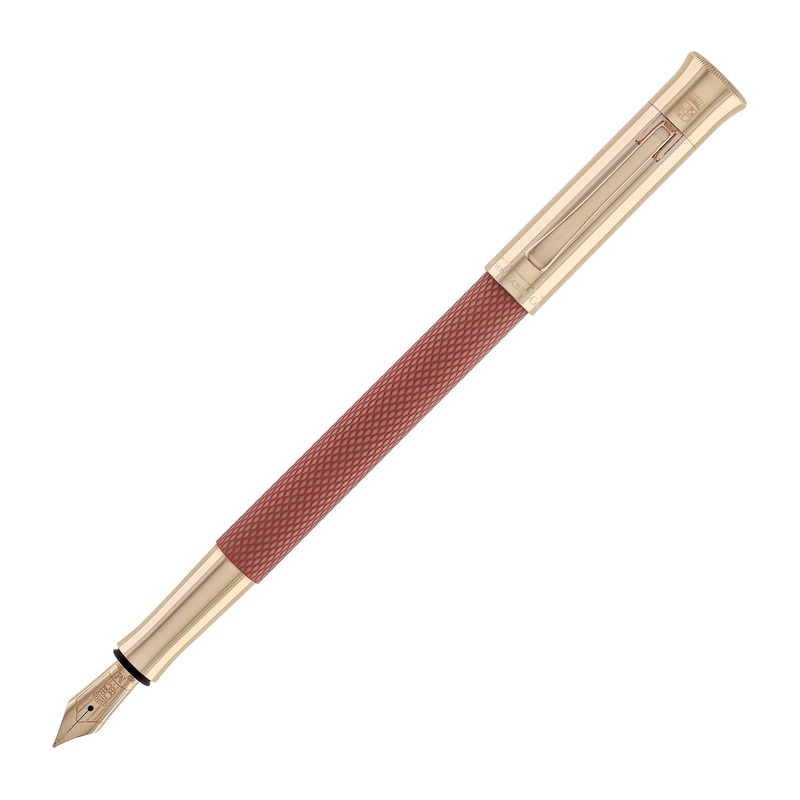 Faber-Castell Guilloche Fountain Pen in Rose