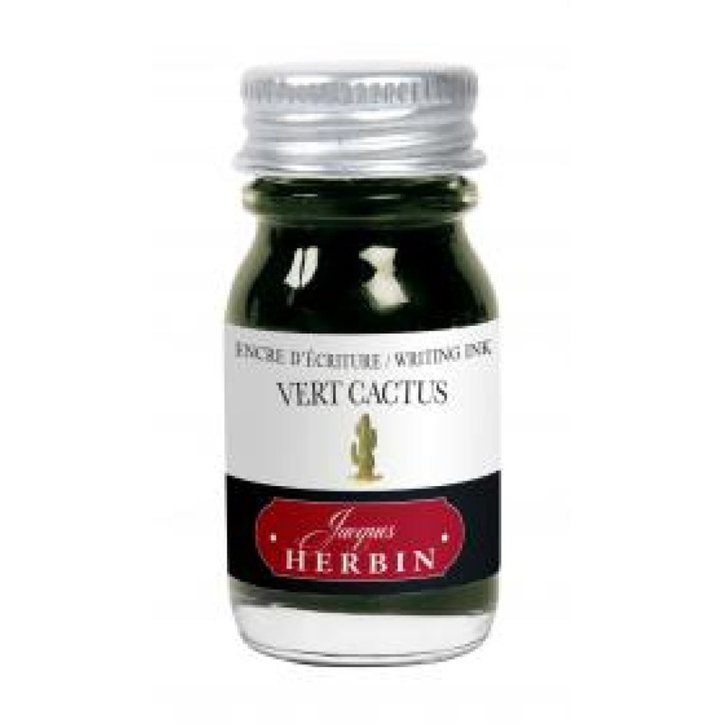J. Herbin Bottled Ink in Vert Cactus (Green Cactus)