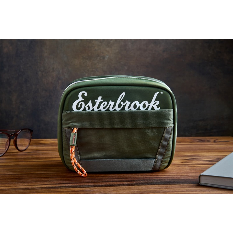 Esterbrook Cube Portable Travel Pen Case in Green