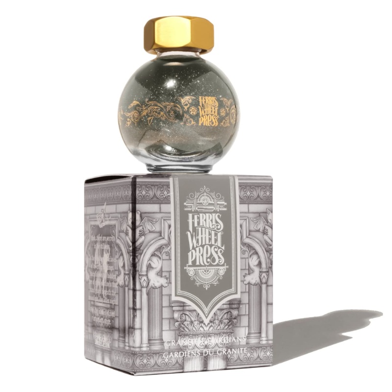 Ferris Wheel Press Bottled Ink in Granite Guardians Shimmer - 20 mL