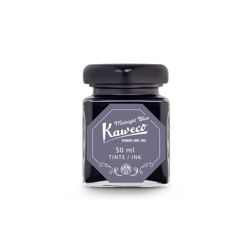 Kaweco Bottled Ink and Cartridges in Midnight Blue Black