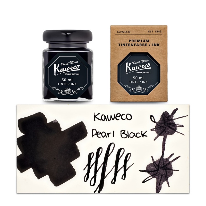 Kaweco Bottled Ink and Cartridges in Pearl Black