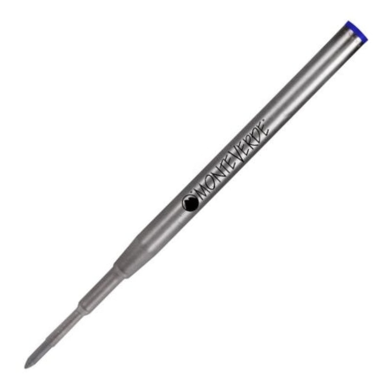 Monteverde Metal Tube Rollerball Refill in Blue