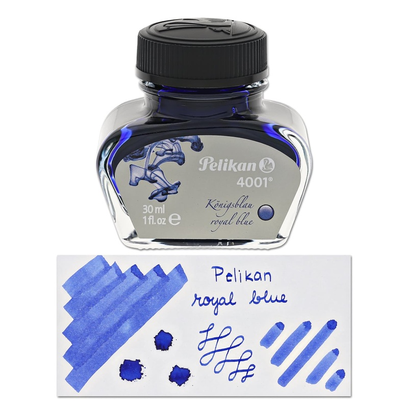 Pelikan 4001 Bottled Ink and Cartridges in Royal Blue