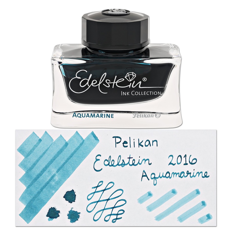 Pelikan Edelstein Bottled Ink and Cartridges in Aquamarine