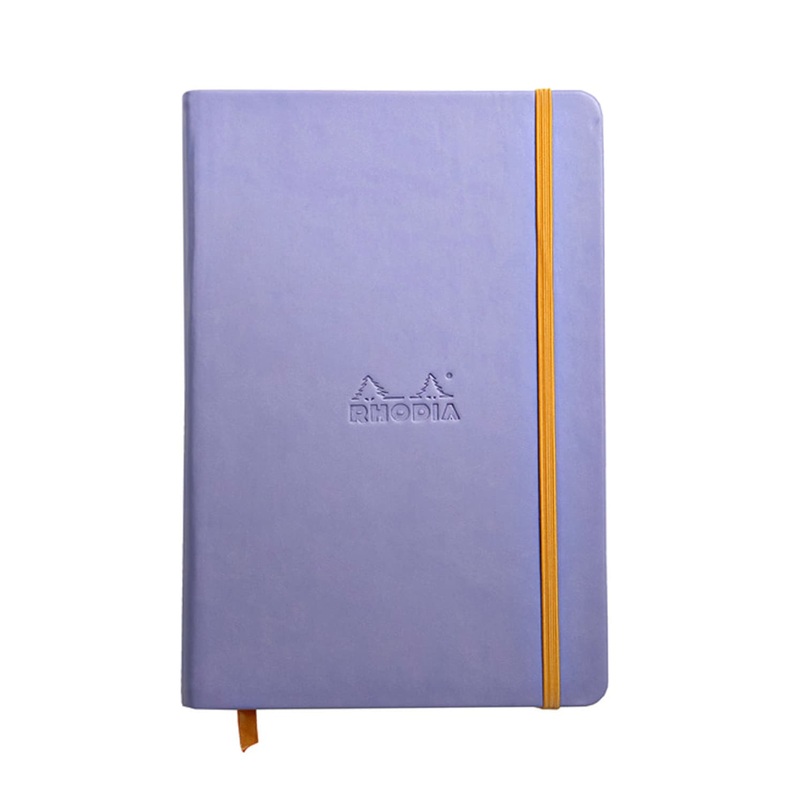 Rhodia Rhodiarama A5 Webbies Notebook in Iris - 5.5 x 8.25