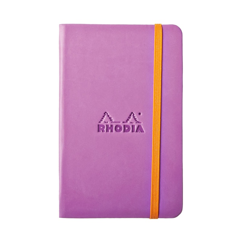 Rhodia Rhodiarama A6 Webbies Notebook in Lilac - 3.5 x 5.5