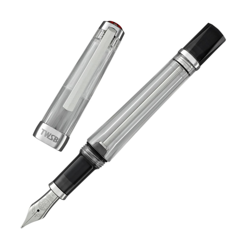 TWSBI Vac700R Fountain Pen in Clear Demonstrator