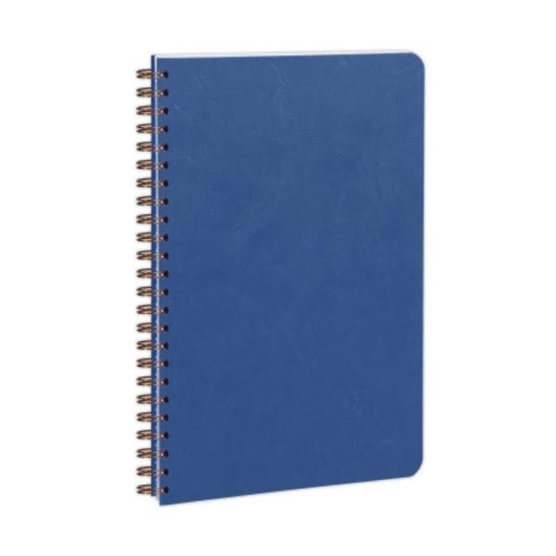 Clairefontaine Wirebound Basics Ruled Notebook in Blue