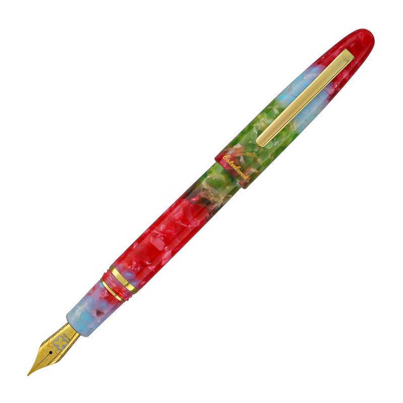 Esterbrook Estie Regular Fountain Pen Maui with Gold Trim