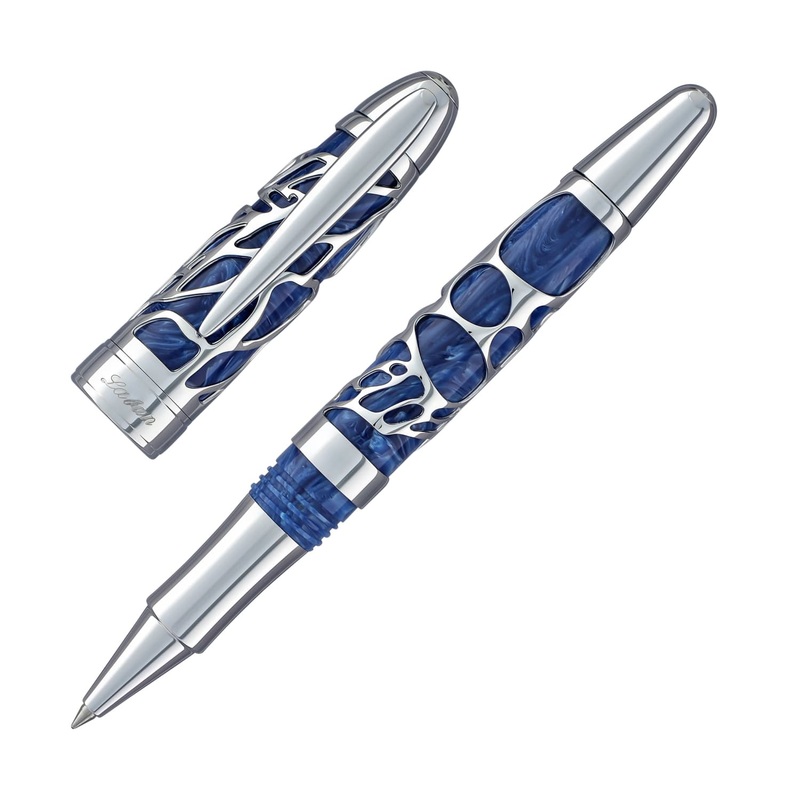 Laban Formosa Rollerball Pen in Blue Wave