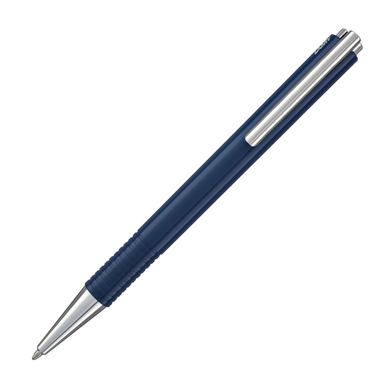 Lamy Logo M+ Ballpoint Pen in Indigo Gloss