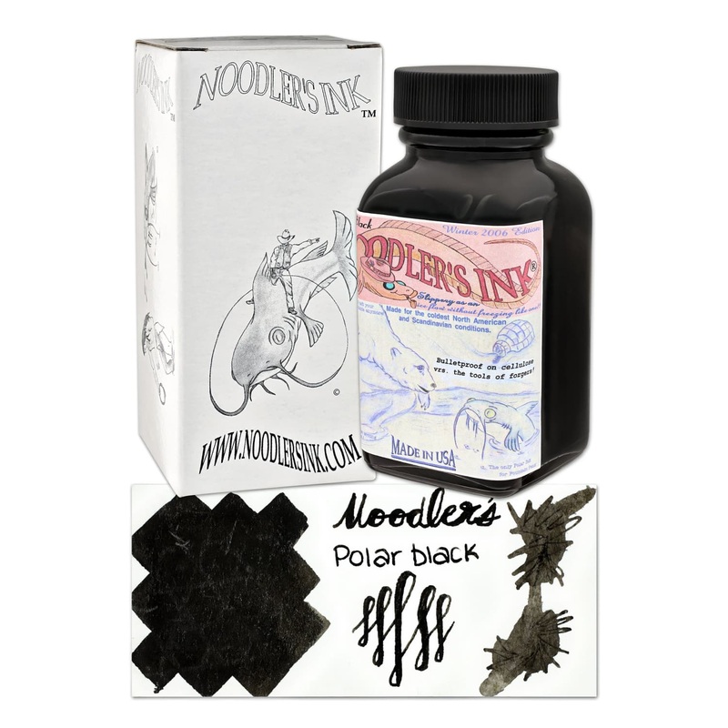 Noodler's Polar Black Fountain Pen Ink