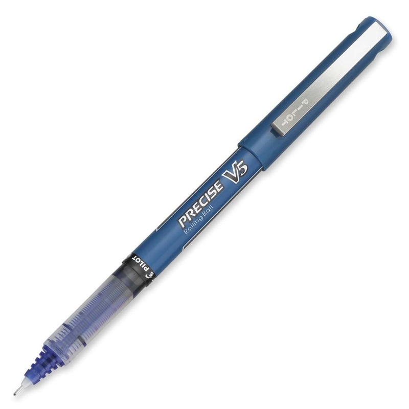 Pilot Precise V5 Stick Rollerball Pens in Blue - Extra Fine Point