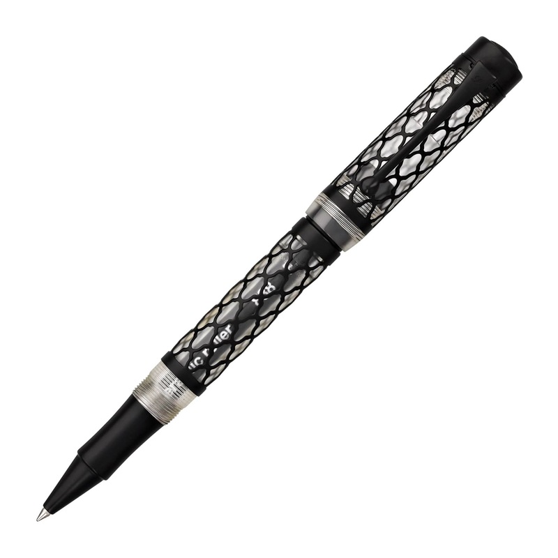 Laban Flora Rollerball Pen in Black