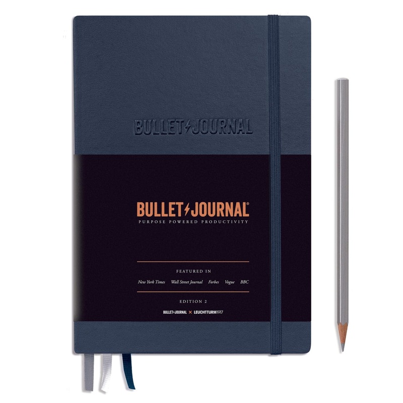 Leuchtturm 1917 Hardcover Bullet Journal Edition 2 in Blue22 - A5