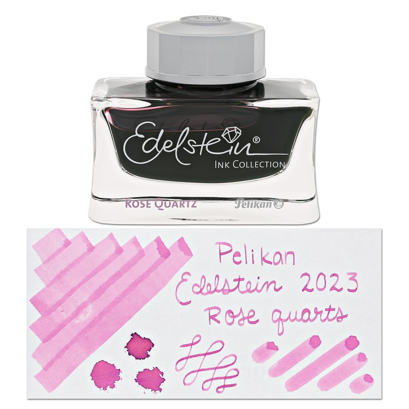 Pelikan Edelstein 2023 Bottled Ink of the Year in Rose Quartz - 50mL